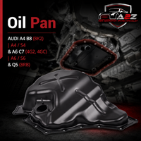 Oil Pan 06H103600R 06H103600A 06H103600AA 06H103600AE 06H103600G 06H103600J 06H103600P Compatible With   AUDI A4 B8 (8K2) | A4 / S4 & A6 C7 (4G2, 4GC) | A6 / S6 & Q5 (8RB) Tag No.27