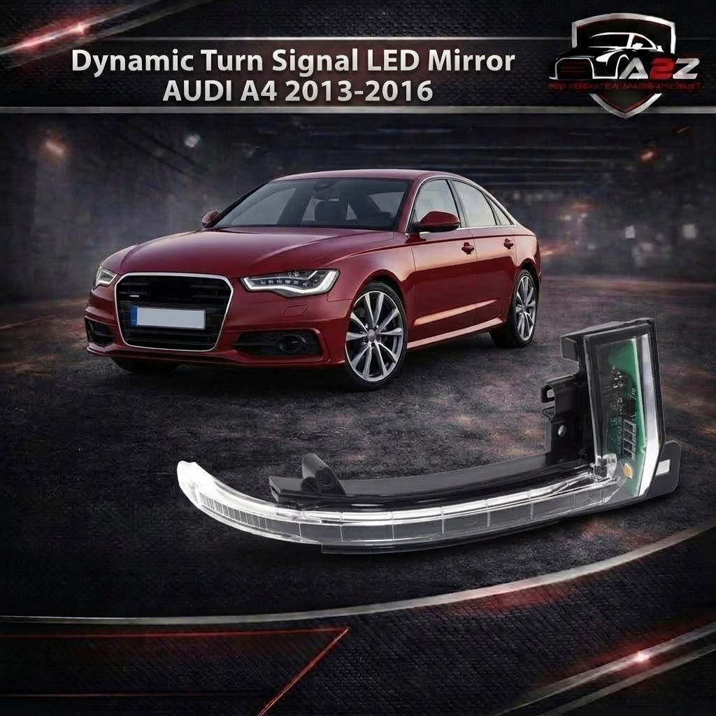 Dynamic Turn Signal LED Mirror Light Left 8KD949101C & Right 8KD949102C Compatible with AUDI A4  2013-2016 Tag-MLA-152
