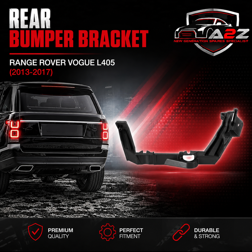 Rear Bumper Bracket Right LR114023 & Left LR114024 Compatible With Land Rover Range Rover Vogue - L405 (2013-2017) Tag No.3258