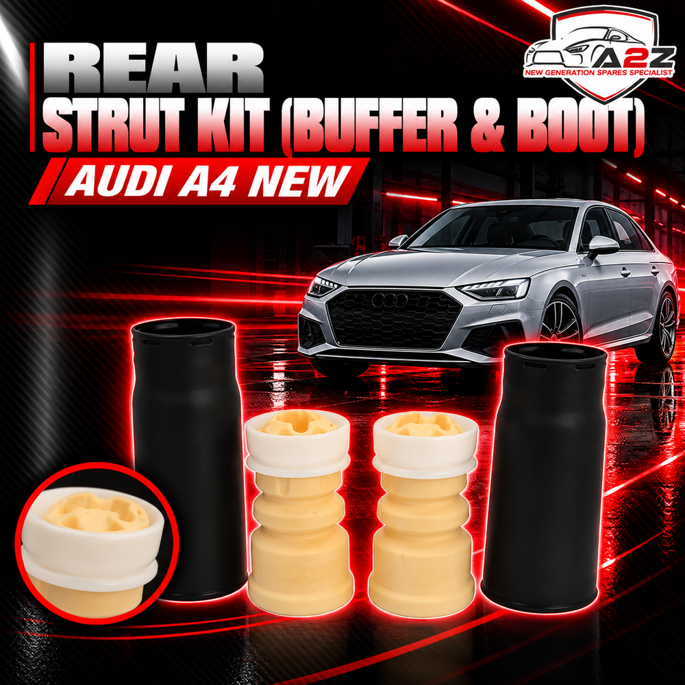 Rear Strut Kit (Buffer 8K0512131A & Boot 4B0512137B ) Compatible With AUDI A4