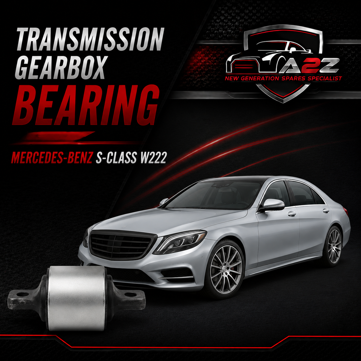 TRANSMISSION GEARBOX BEARING 2222401718 Compatible With MERCEDES-BENZ S-CLASS W222