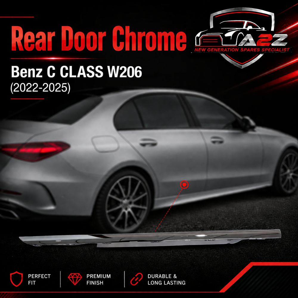 Rear Door Chrome Left 2066982100 Right 2066982200 Compatible With Mercedes Benz  C CLASS W206  Tag No.249