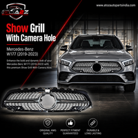 Show Grill With Camera Hole 1778807903 1778807903B Compatible With Mercedes-Benz A-CLASS W177 (2019-2023) Tag No.113