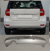 Rear Bumper Spoiler Silver 5L6807835D Compatible With Skoda Yeti (2014-2017) Tag No.701A