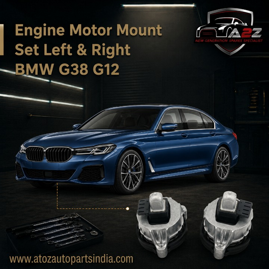 Engine Motor Mount Set Left 22116860463 & Right 22116860464 Compatible With BMW G38 G12