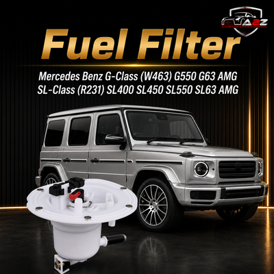 Fuel Filter 1724700490 Compatible With Mercedes Benz G-Class (W463) G550 G63 AMG SL-Class (R231) SL400 SL450 SL550 SL63 AMG
