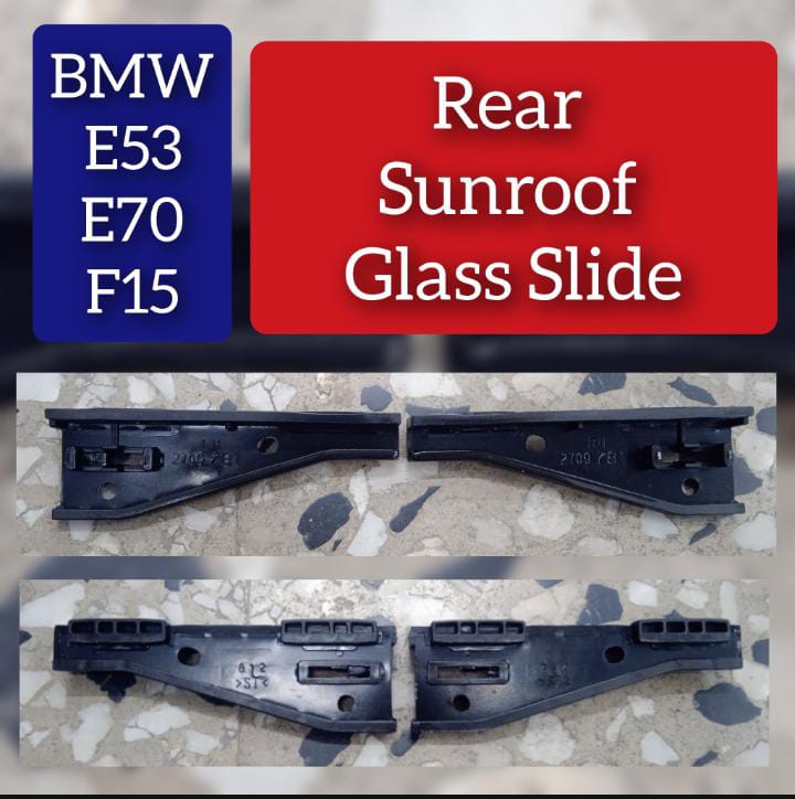 Sunrooof Rear Glass Slide Compatible With BMW E70/F15/E53