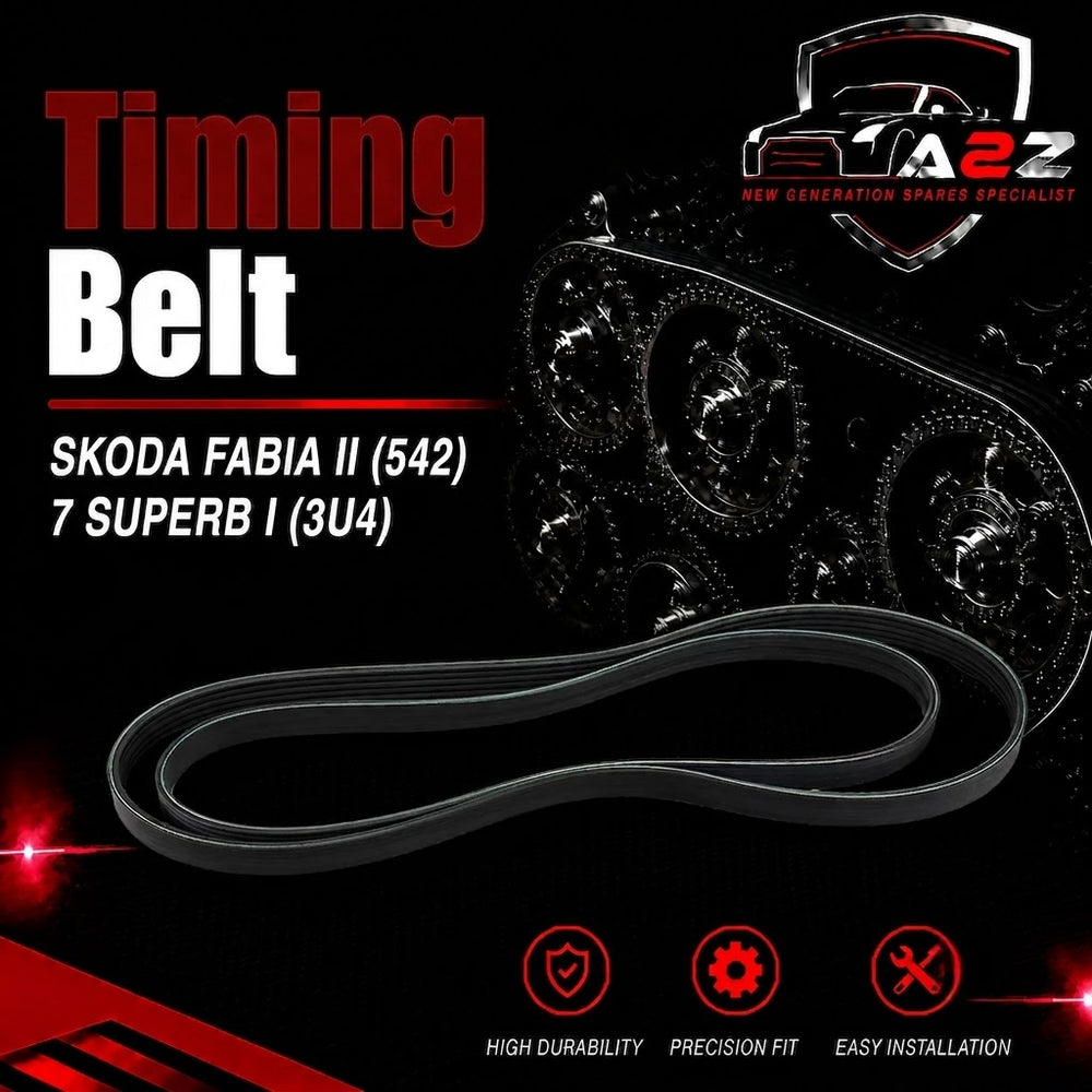 Belt 6PK1880 078903137BC 03D145933AD 047903137E 047903137K  Compatible With SKODA FABIA II (542) 7 SUPERB I (3U4)  Tag-BEL-50