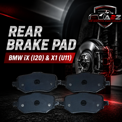 Rear Brake Pad 34208834998 2668701 P06122N Compatible With BMW iX (I20) & X1 (U11)