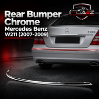 Rear Bumper Chrome A2118850221 2118850221 Compatible With Mercedes Benz (W211) E-Class (2007-2009) Tag No.285