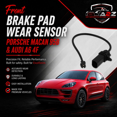 Front Brake Pad Wear Sensor 4F0615437B 95B907253A 95B907253G Compatible With PORSCHE MACAN 95B & AUDI A6 4F