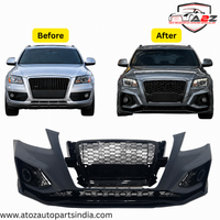 Front Bumper Bumper Kit Compatible With Audi Q5 (2009-11) Upgrade Into RSQ5 (Tag no.FBK12) (Shipping Cost Not Included In Price)