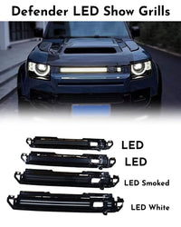 LED Show Grill White Compatible With Land Rover Defender L633 (2020-24)