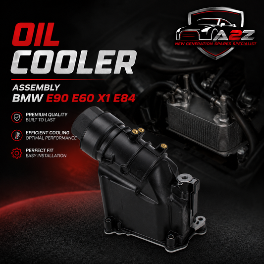 Oil Cooler Assembly 11427797392 11427807799 7797392 7807799 For BMW 3 Series E90 & 5 Series E60, X1 E84   Tag-O-97