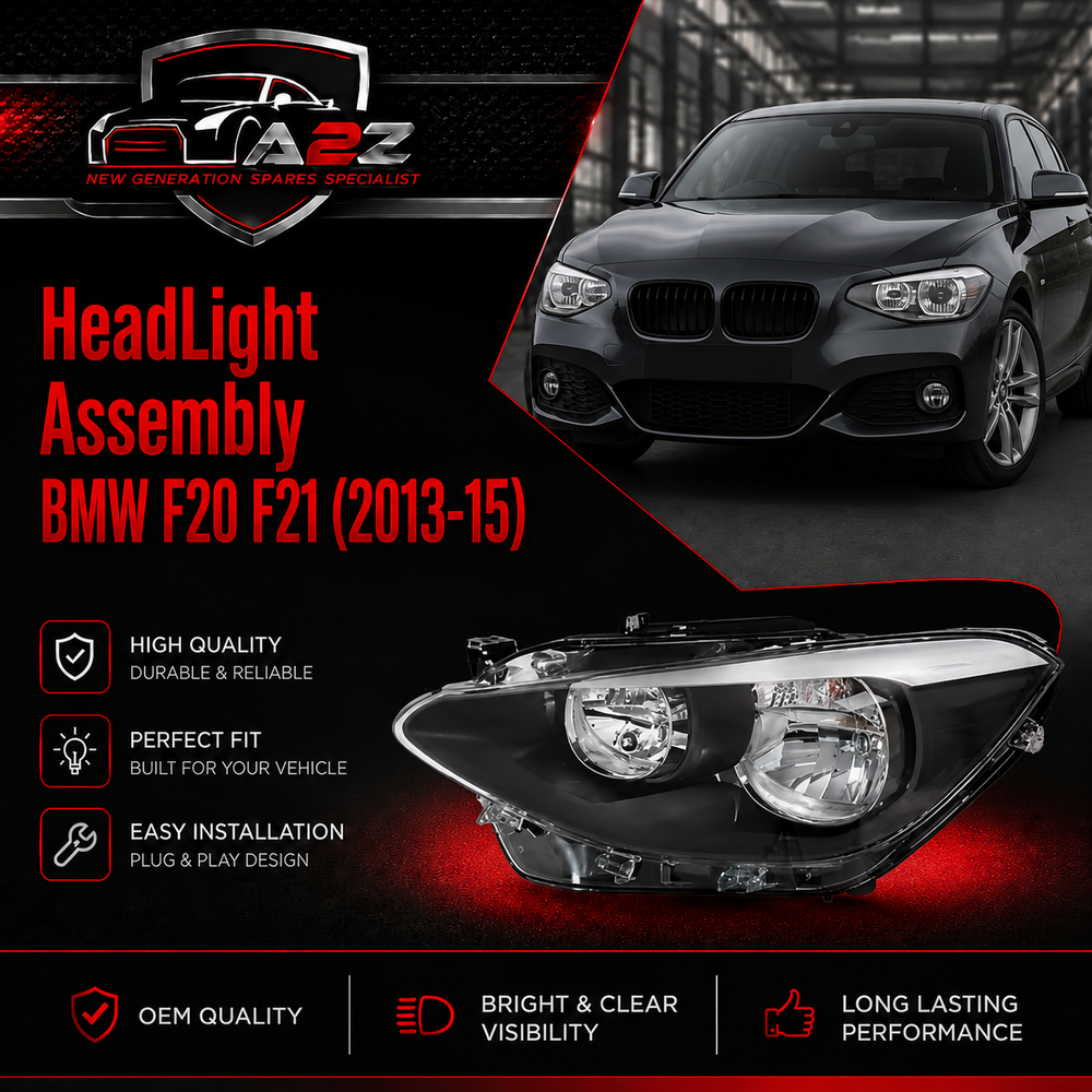 Complete Headlight Set Left 6311735891 & Right 6311735892 Compatible With BMW F20 F21 (2013-2015)