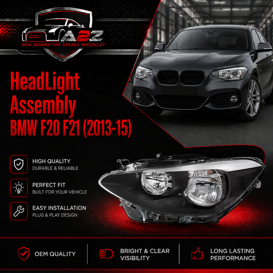 Complete Headlight Set Left 6311735891 & Right 6311735892 Compatible With BMW F20 F21 (2013-2015)
