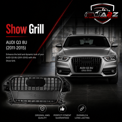 Show Grill 8U0853651KH1QP Compatible With AUDI Q3 8U  (2011-2015) Tag No.126