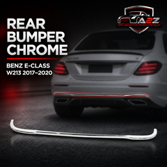 Rear Bumper Chrome 2138850321 Compatible With MERCEDES BENZ E-CLASS W213 2017-2020 Tag No.118
