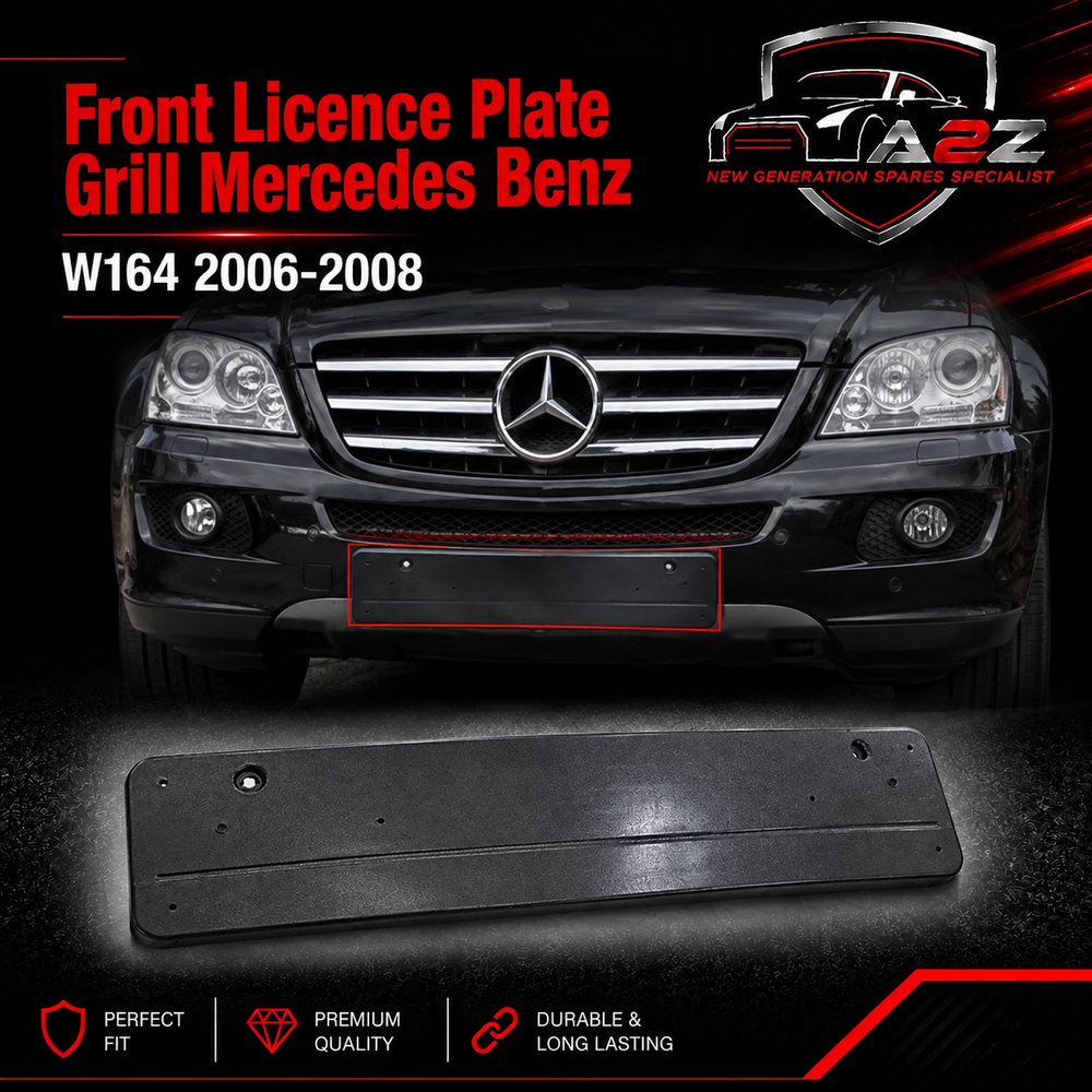 Front Licence Plate Grill 1648850181 A1648850181 Compatible With Mercedes Benz W164 2006-08 Tag No.336