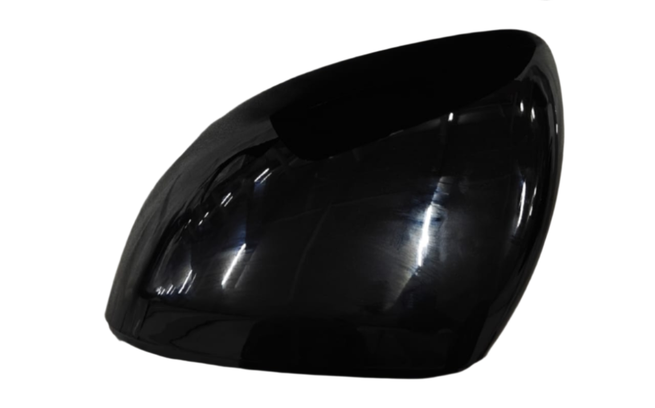 Side Mirror Upper Covers Glossy Black Right & Left Compatible With Mercedes Benz C-Class (W206), S-Class (W223) Tag No.106