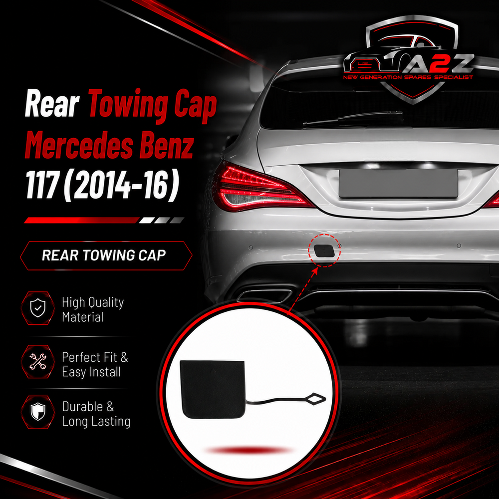 Rear Towing Cap A1178850522 1178850522 Compatible With Mercedes Benz 117 (2014-16) Tag No.209