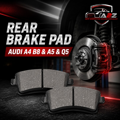 Rear Brake Pad 8K0698451 2460601 P85100 Compatible With AUDI A4 B8 & A5 & Q5