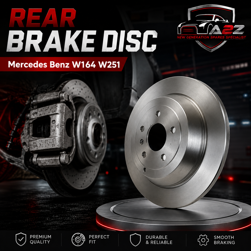 Rear Brake Disc 1644230512 Compatible With Mercedes Benz W164 W251