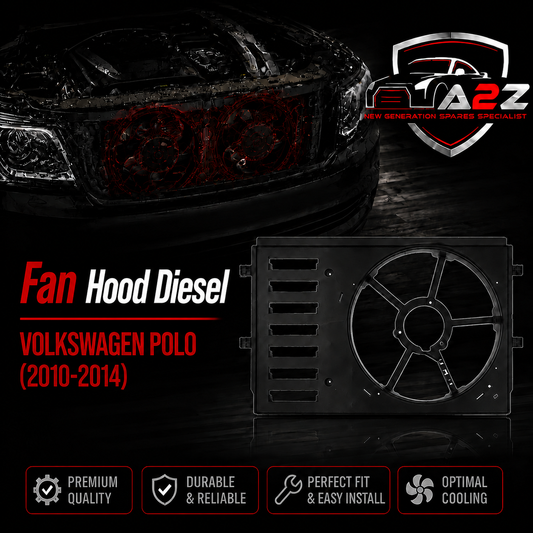Fan Hood Diesel 6RF121207B Compatible With VOLKSWAGEN POLO (2010-2014)