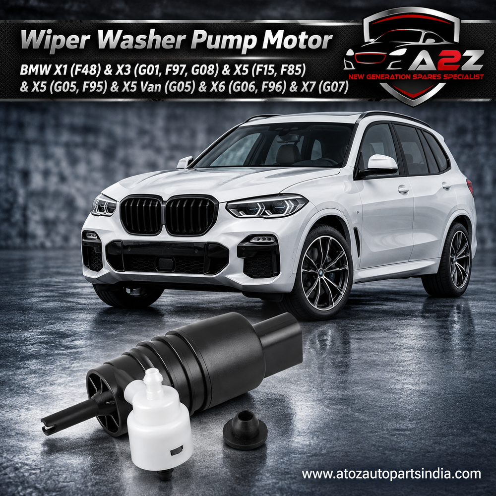 Wiper Washer Pump Motor 67637217792 61667380744 67127388349 67127388349 61662751743 Compatible With BMW X1 (F48) & X3 (G01, F97, G08) & X5 (F15, F85) & X5 (G05, F95) & X5 Van (G05) & X6 (G06, F96) & X7 (G07)