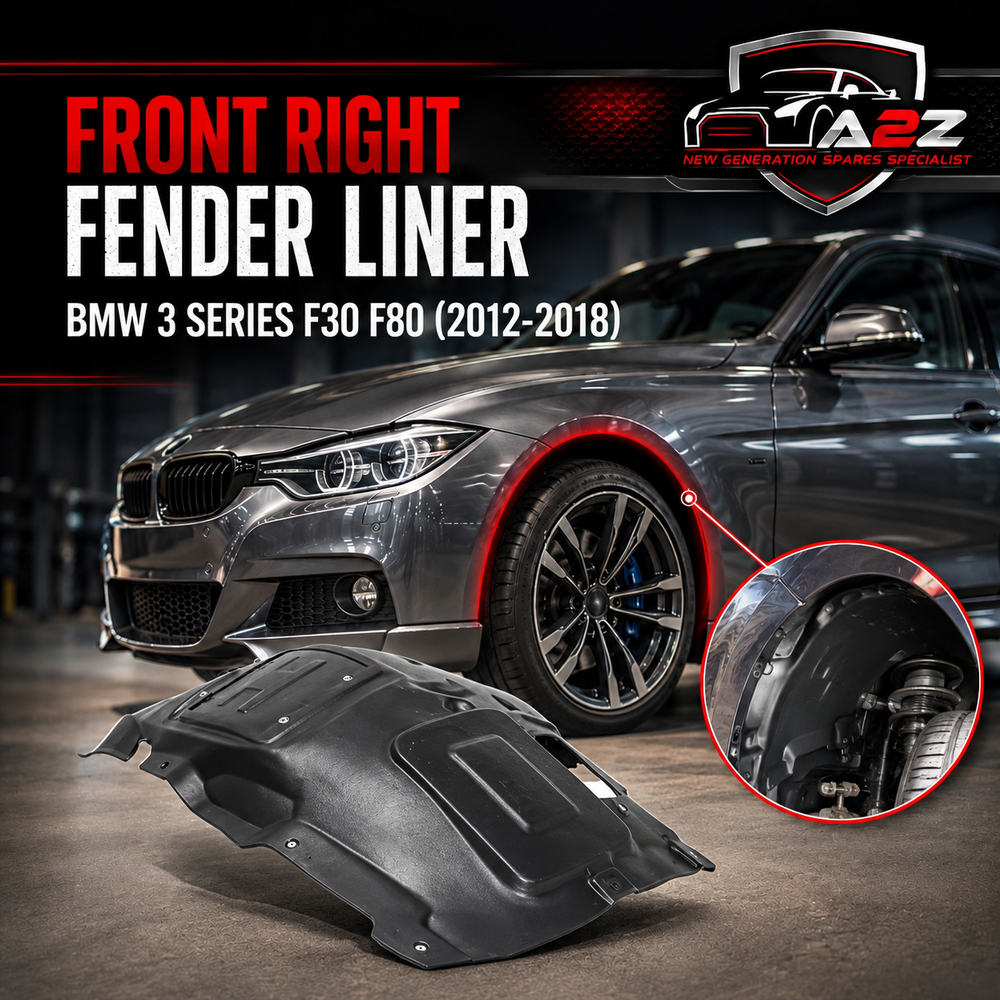 Front Right Fender Liner 51717260726 Compatible With BMW 3 Series F30 F80 (2012-2018) Tag-FE-05