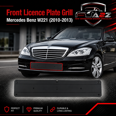 Front Licence Plate Grill 2218850781 Compatible With Mercedes Benz W221 (2010-13) Tag No.358
