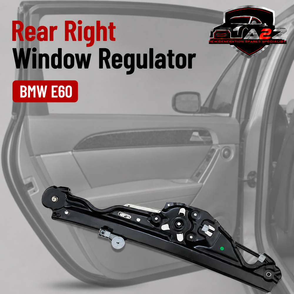 Rear Right Window Regulator. 51357075674 Compatible With BMW E60