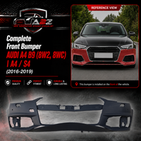 Front Rear Bumper 8W0807065K 8W0807065KGRU Compatible With AUDI A4 B9 (8W2, 8WC) | A4 / S4 (2016-2019) Tag No.14