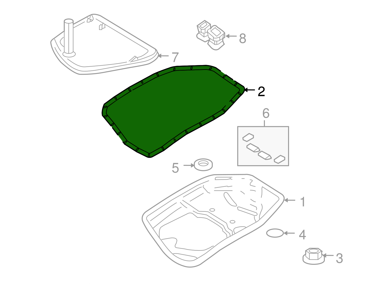 Transmission Filter  EG932HD468 & 09L325429 &  HX164D Compatible With AUDI A6 C6 (4F2) | A6 / S6 & A8 D3 (4E2, 4E8) | A8 / S8 | A8L & VW PHAETON (3D1, 3D2, 3D3, 3D4, 3D6, 3D7, 3D8, 3D9) Tag.272