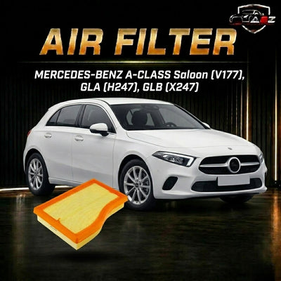 Air Filter 2820940004 & E1619L & LX4784 Compatible With MERCEDES-BENZ A-CLASS Saloon (V177), GLA (H247), GLB (X247) Tag.313