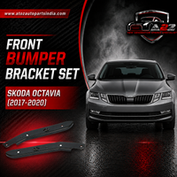 Front Bumper Bracket Set Left 5E0807183A & Right 5E0807184A Compatible With Skoda Octavia (2017-2020) Tag No.367