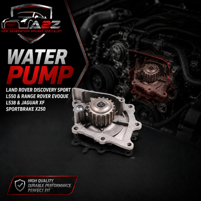 Water Pump LR011694 LR001309 LR009392 Compatible With LAND ROVER DISCOVERY SPORT L550 & RANGE ROVER EVOQUE L538 & JAGUAR XF SPORTBRAKE X250 Tag-W-09