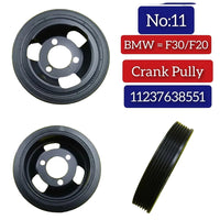 Crankshaft Pulley 11237638551 11237562801 11237622909 Compatible With BMW 1 Series (F20) & 3 Series (F30, F80) Tag-CP-11
