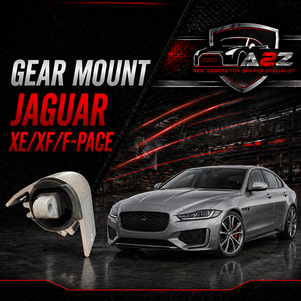 Gear Mount  T2H14266 Compatible With JAGUAR XE/XF/F-PACE
