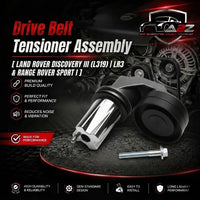 Belt Tensioner With Pulley LR013506 Compatible With LAND ROVER DISCOVERY III (L319) | LR3 & RANGE ROVER SPORT I (L320) Tag No.8