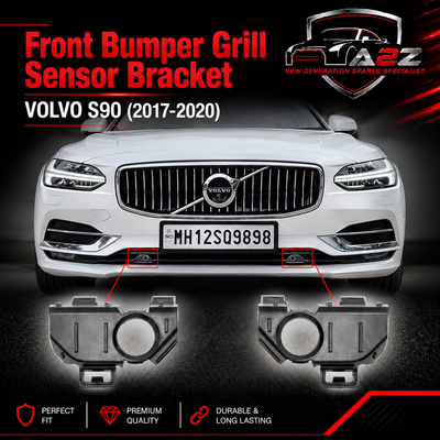 Front Bumper Grill Sensor Bracket Left 31383244 & Right 31383245 Compatible With VOLVO S90 (2017-2020) Tag No.2814