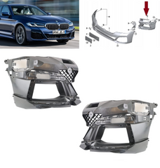 Front Bumper Bracket Left 51118747853 & Right 51118747854 Compatible With BMW 5 SERIES G30 (2021-2024) Tag No.1625