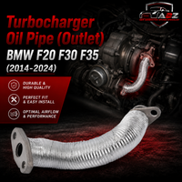 Turbocharger Oil Pipe (Outlet) 11427617535 Compatible With BMW F20 F30 F35