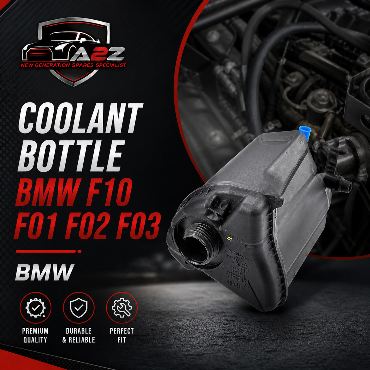 Coolant Bottle 17137647283 17117521071 17117639020 17137601949 17137806038 For BMW 5 Series F10 7 Series F01 F02 F03 Tag-B-22
