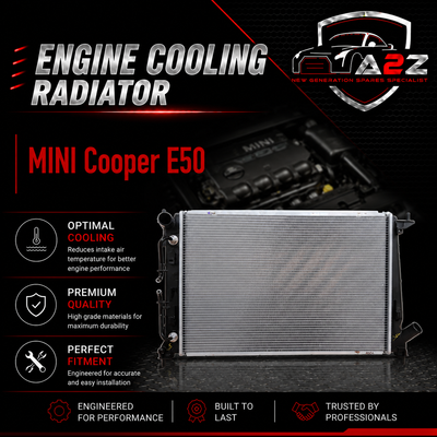 Engine Cooling Radiator 17107509714 Compatible With MINI Cooper E50