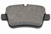 Rear Brake Pad A0064202320 2484801 2484803 P050091 Compatible With MERCEDES-BENZ A-CLASS W176 & B-CLASS Sports Tourer W246 & CLA Coupe C117 & GLA-CLASS X156