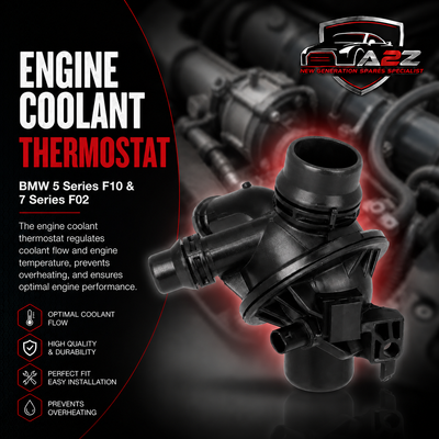 Engine Coolant Thermostat 11537580627 11538671517 For BMW 5 Series F10 & 7 Series F02 Tag-E-77