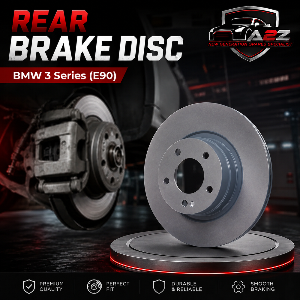 Rear Brake Disc Set 34214031275 34214031725 34216764649 34216769271 34216855002Compatible With BMW 3 Series (E90)