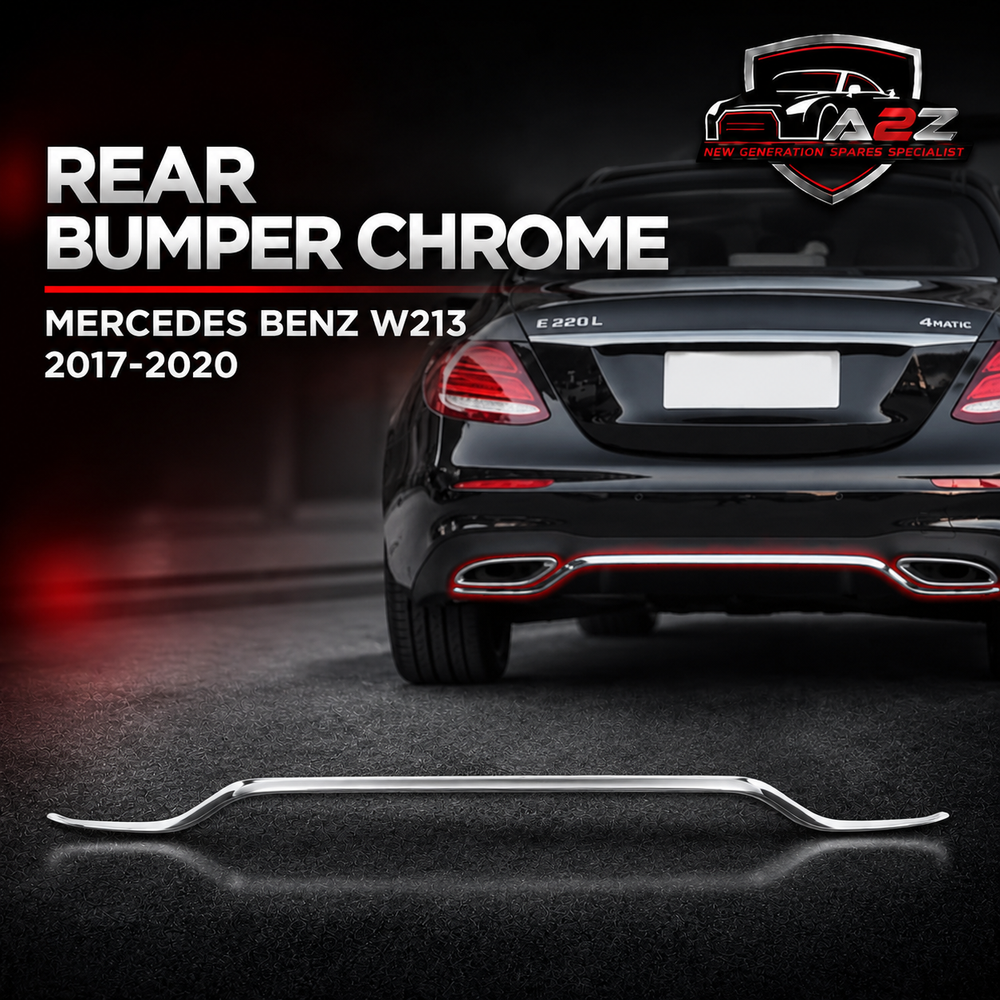 Rear Bumper Chrome 2138856601 Compatible With MERCEDES BENZ E-CLASS W213 2017-2020 Tag No.120