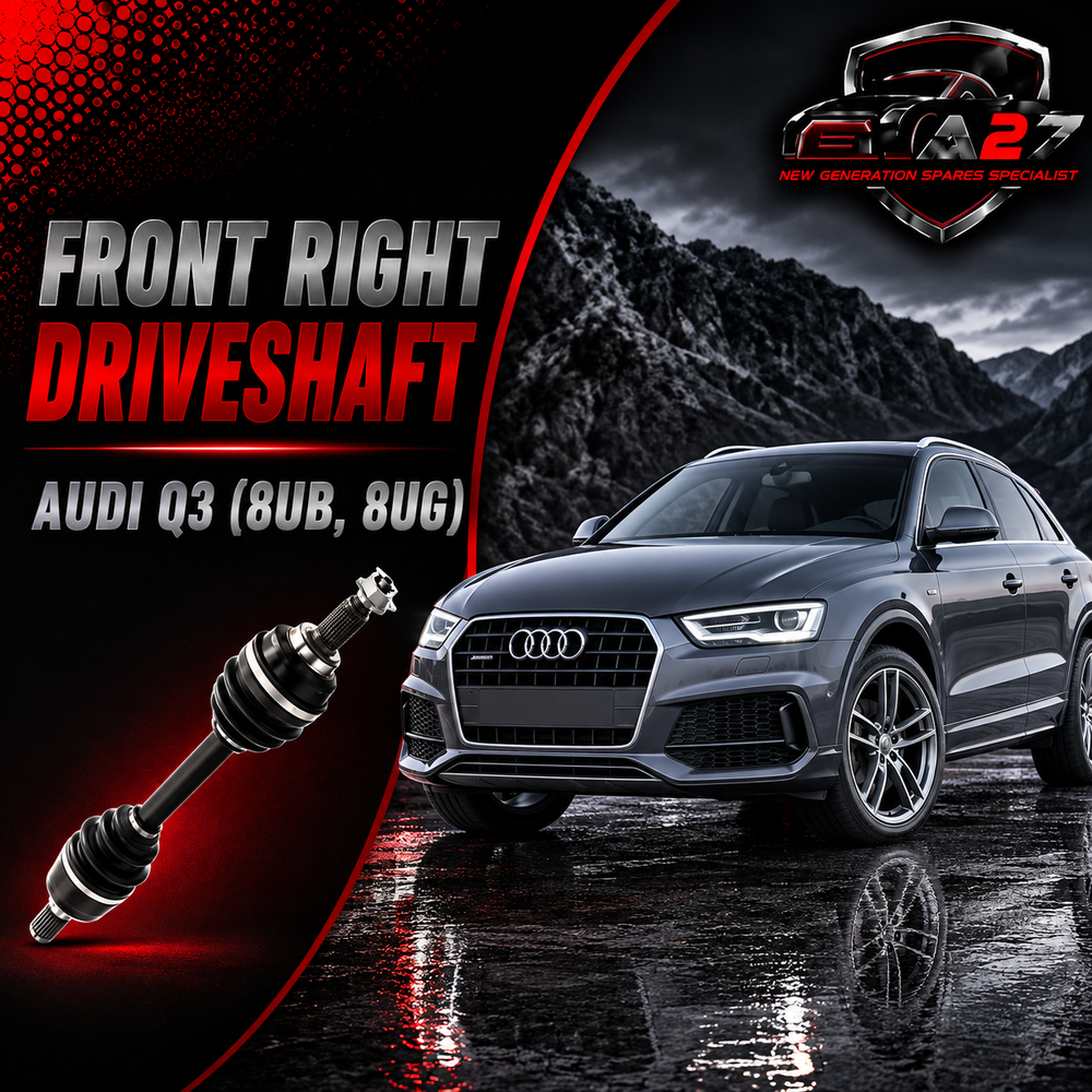 Front Right Driveshaft 5N0407766F  Compatible With AUDI Q3 (8UB, 8UG)